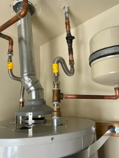 Water heater installation and plumbing repair in Meriden